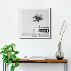 Reinders Bilder Mit Rahmen-Wandbild 50 x 50 cm Summer Vibe Schwarz