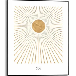 Wandbild 40 x 50 cm Sun<Reinders Discount