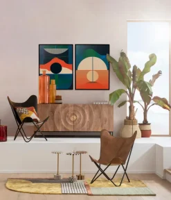 Wandbild 75 x 100 cm Sunrise 55426<KARE DESIGN Hot