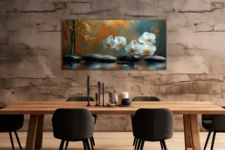 Wandbild 55 x 115 cm Warm Zen IX<EUROART Clearance