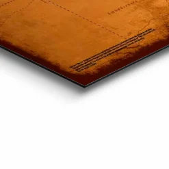 Bilder Ohne Rahmen|Reinders Wandbild 140 x 100 cm Weltkarte Braun