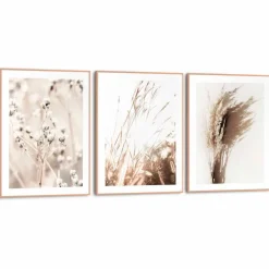 Reinders Bilder Mit Rahmen-Wandbild Summer Nature 3tlg. Grün