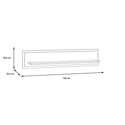 FORTE Regale|Regale-Wandboard Farida Eiche
