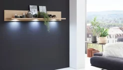 IDEAL Wohnen Regale|Regale-Wandboard Kansas Alteiche