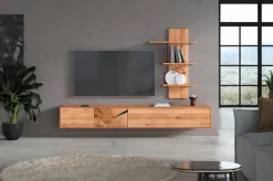 Regale|G+K Wandboard mit 3 Böden Austin Wildeiche