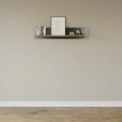 Regale|Regale|set one by Musterring Wandboard York Graphit / Eiche