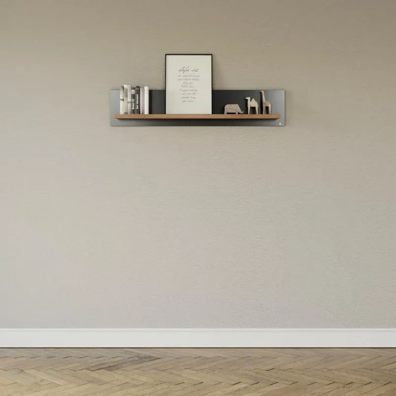 Regale|Regale|set one by Musterring Wandboard York Graphit / Eiche