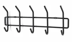 Haku Garderobenständer & -Haken-Wandgarderobe Asti Schwarz
