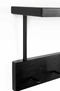 Zuiver Garderobenständer & -Haken-Wandgarderobe Joben Schwarz