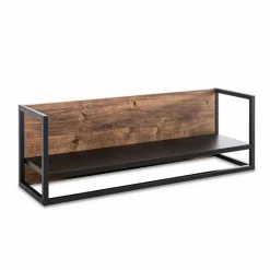 Garderobenständer & -Haken| Wandgarderobe Steel Eiche Ribbeck