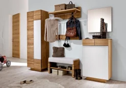 Garderobenständer & -Haken|Voglauer Wandgarderobe Vmontanara Wildeiche