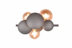 Wandleuchten|Trio Select Wandleuchte Bubble Amber