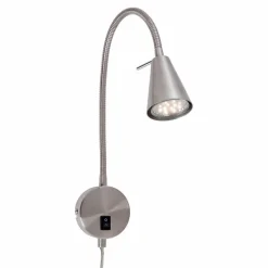 Briloner Wandleuchten-Wandleuchte Tusa Nickel matt