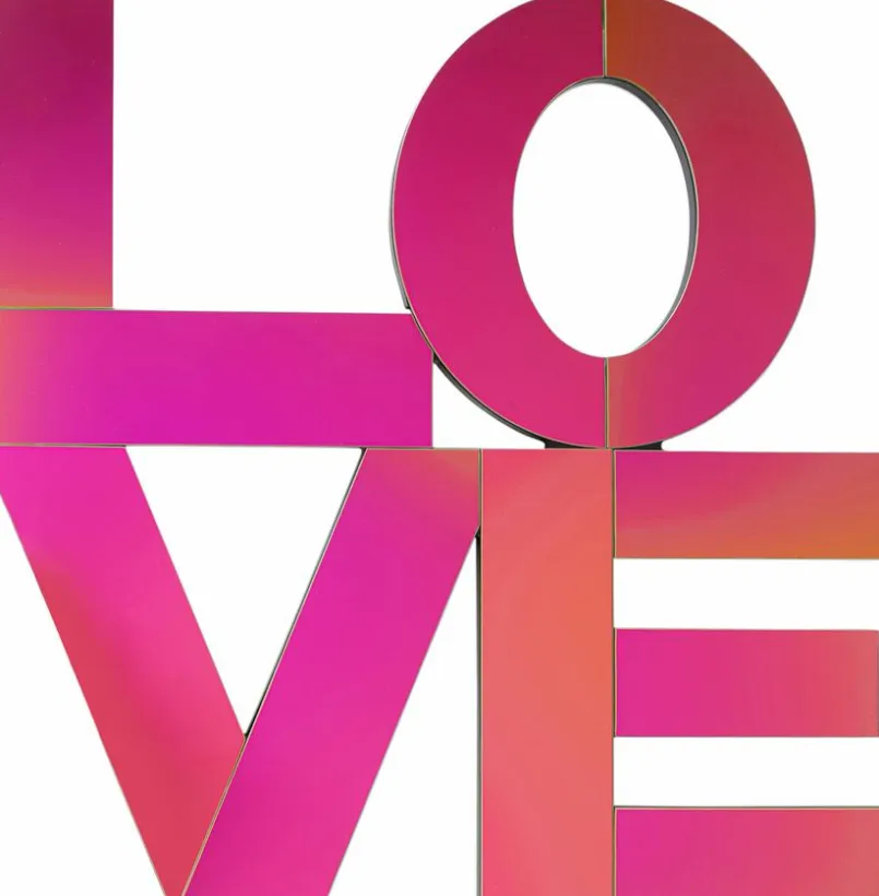Wandobjekte|KARE DESIGN Wandobjekt Love Letters 55935 Pink