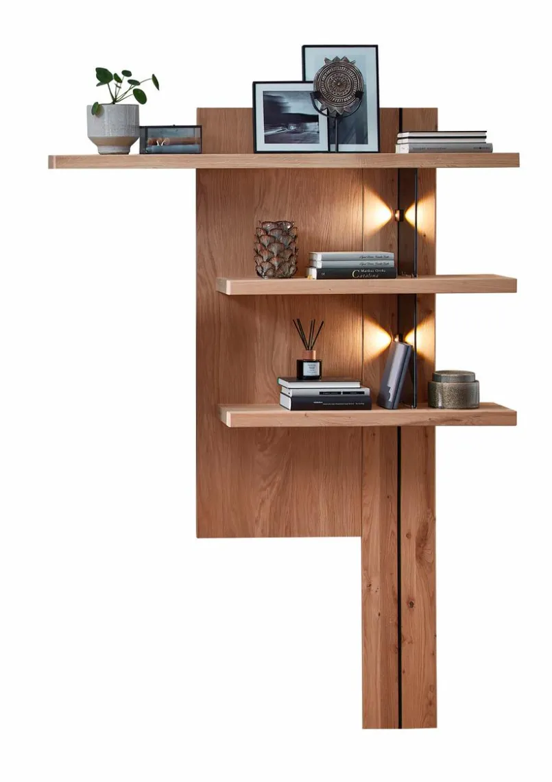 Wohnconcept Wohnwände & Tv-Lowboards-Wandpaneel Donna Wildeiche