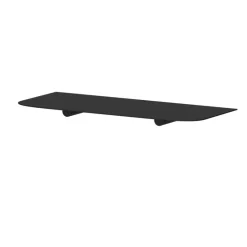 Regale|Metallbude Wandregal Lenn 40 x 17 Schwarz