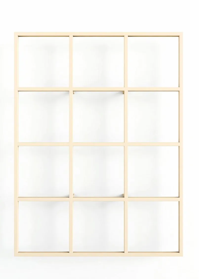 Badregale|Praktisch Im Flur|Metallbude Wandregal Rivo Cashew