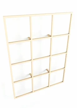 Badregale|Praktisch Im Flur|Metallbude Wandregal Rivo Cashew