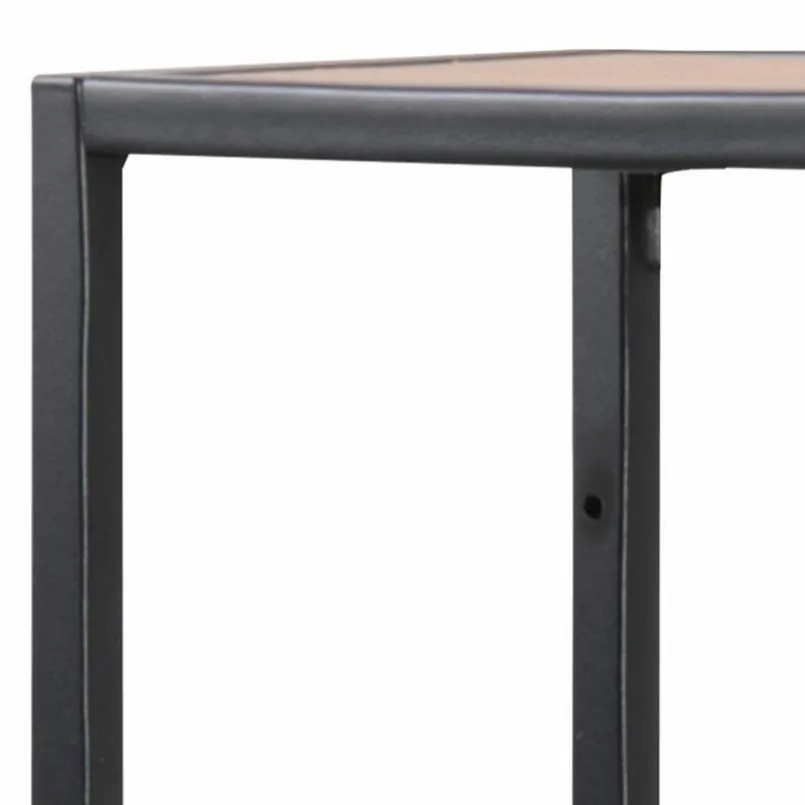 Regale|Regale|Actona Wandregal Seaford Schwarz / Eiche