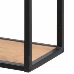 Regale|Regale|Actona Wandregal Seaford Schwarz / Eiche