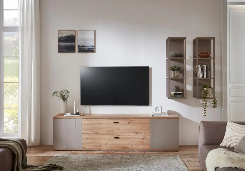 IDEAL Wohnen Wohnwände & Tv-Lowboards-Wandregal Vigo