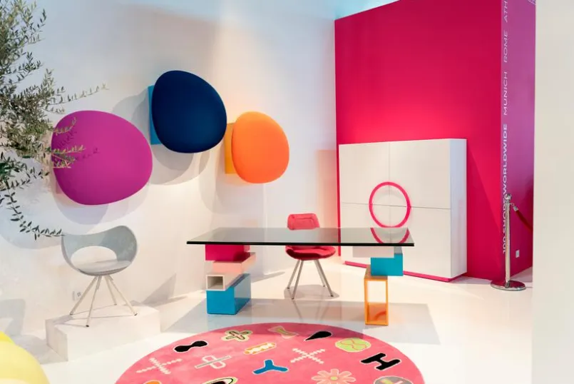 Praktisch Im Flur|Praktisch Im Schlafzimmer|KARE X KARIM RASHID Wandschrank Nimbus 70869 Blau
