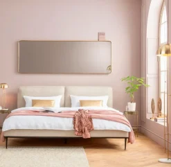 Wandspiegel|KARE DESIGN Wandspiegel Curve greige Messing