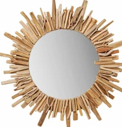Wandobjekte|Wandspiegel|KARE DESIGN Wandspiegel Legno 83248 Natur