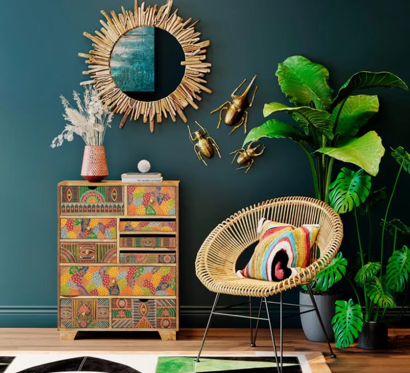 Wandobjekte|Wandspiegel|KARE DESIGN Wandspiegel Legno 83248 Natur