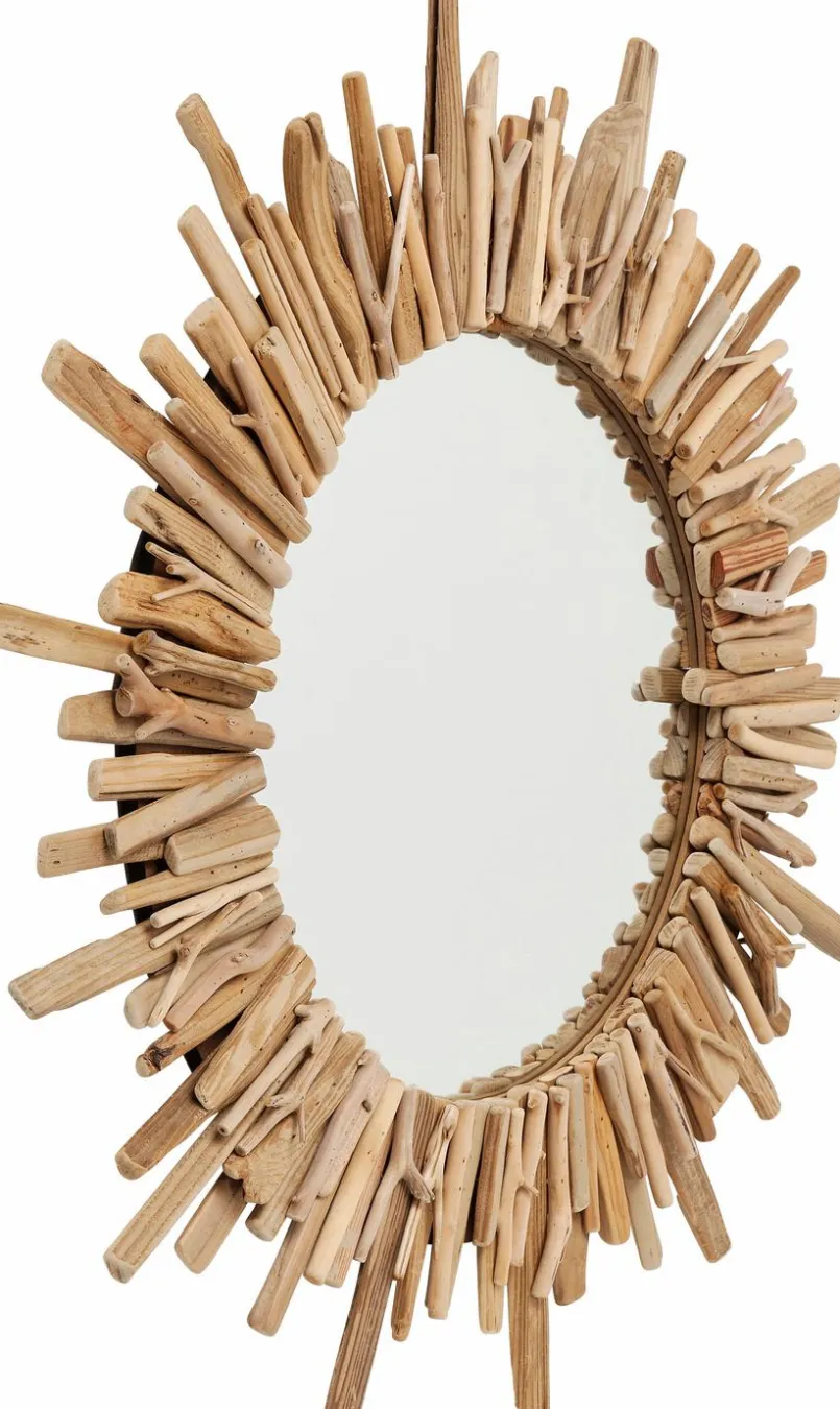 Wandobjekte|Wandspiegel|KARE DESIGN Wandspiegel Legno 83248 Natur