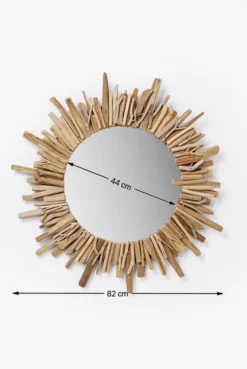 Wandobjekte|Wandspiegel|KARE DESIGN Wandspiegel Legno 83248 Natur