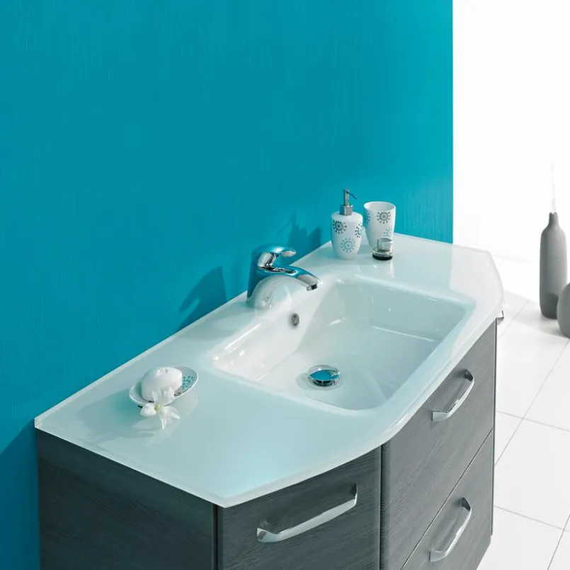 Waschbeckenunterschränke|Pelipal Waschbecken Quick 328 Transparent