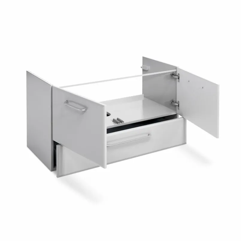 Waschbeckenunterschränke|Pelipal Waschbeckenunterschrank Quick 341 Weiß / Hochglanz