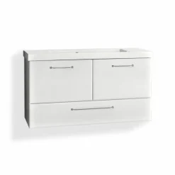 Waschbeckenunterschränke|Pelipal Waschbeckenunterschrank Quick 341 Weiß / Hochglanz