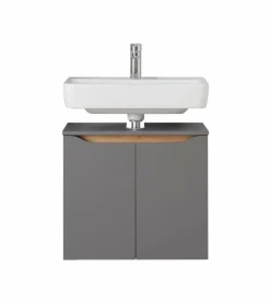 Waschbeckenunterschränke|Pelipal Waschbeckenunterschrank Quick 357 Quarzgrau