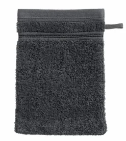Casea Hand- & Duschtücher-Waschlappen Alicante 15 x 21 cm Anthrazit
