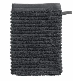 Casea Hand- & Duschtücher-Waschlappen Almeria 15 x 21 cm Anthrazit