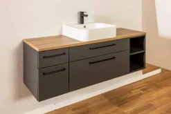 Waschbeckenunterschränke|nolte SPA Waschtischkombination Plus Grey