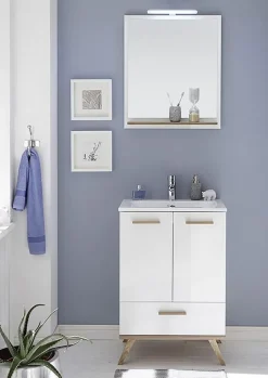 Waschbeckenunterschränke|Pelipal Waschtischunterschrank Quick 923 Weiß