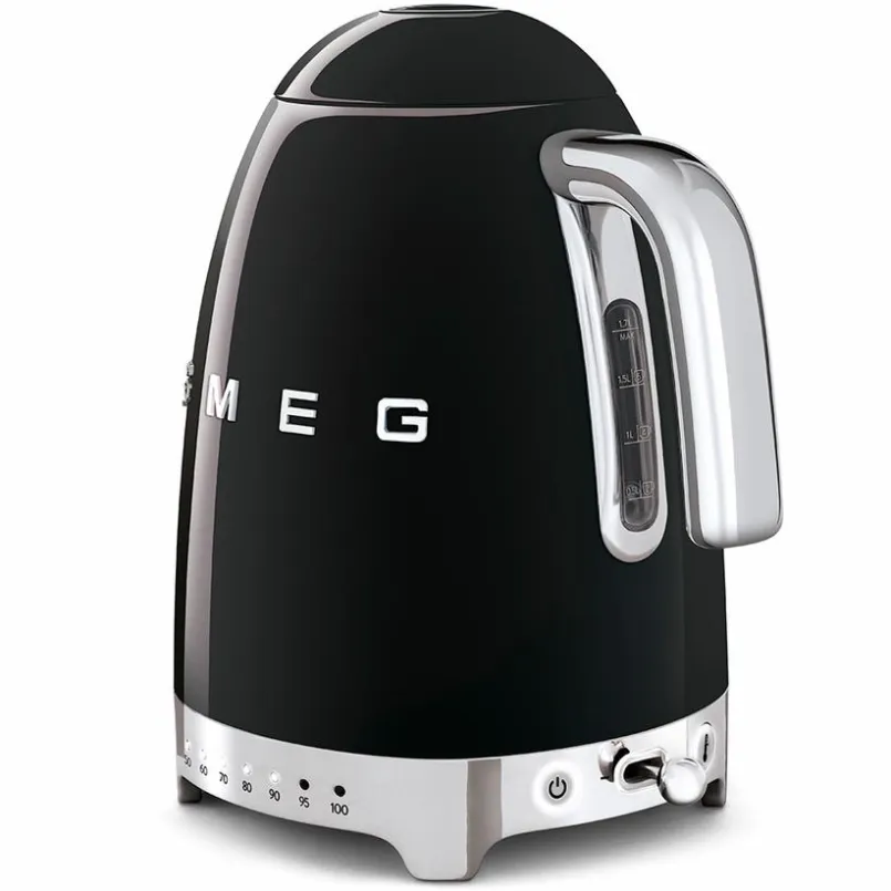 Wasserkocher|smeg Wasserkocher 50´s Style Schwarz