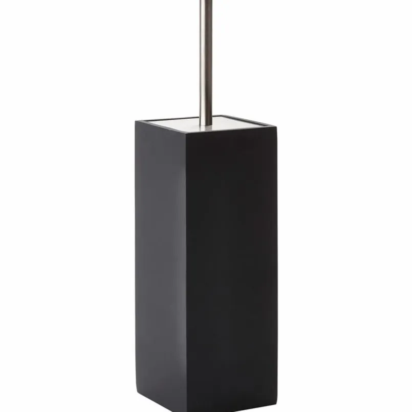 Aquanova Badzubehör-WC-Bürstenhalter Moon Schwarz