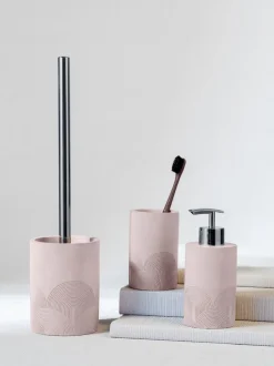 Badzubehör|WENKO WC-Garnitur Roveto Rosa