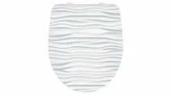 Badzubehör-WC-Sitz White Wave Weiß
