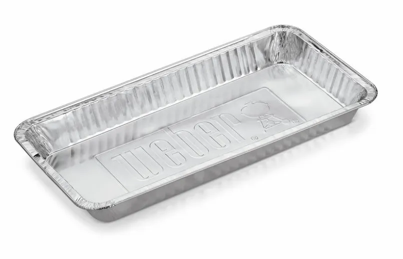 Weber Weber Grills & Grillzubehör-Tropfschale Alu Tropfschalen XL Silber