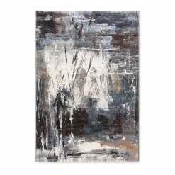 Vintage Teppiche-Webteppich Best off Argentum 240x330 cm Blau