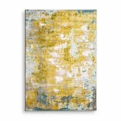 Moderne Teppiche-Webteppich Bloom 160 x 230 cm Grünblau