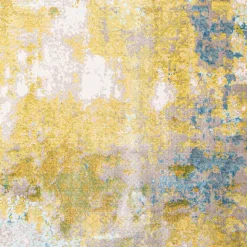 Moderne Teppiche-Webteppich Bloom 160 x 230 cm Grünblau