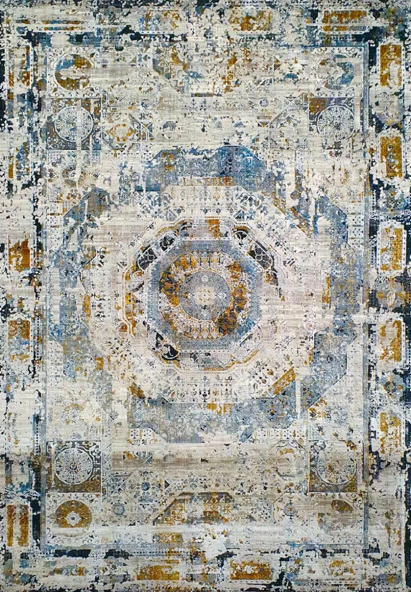 Vintage Teppiche| Webteppich Luxury 240 x 340 cm Blau