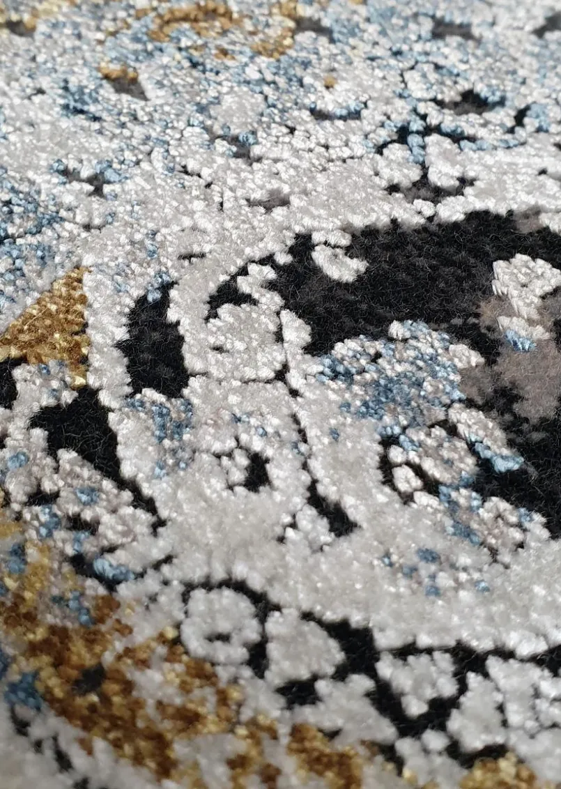 Vintage Teppiche| Webteppich Luxury 240 x 340 cm Blau