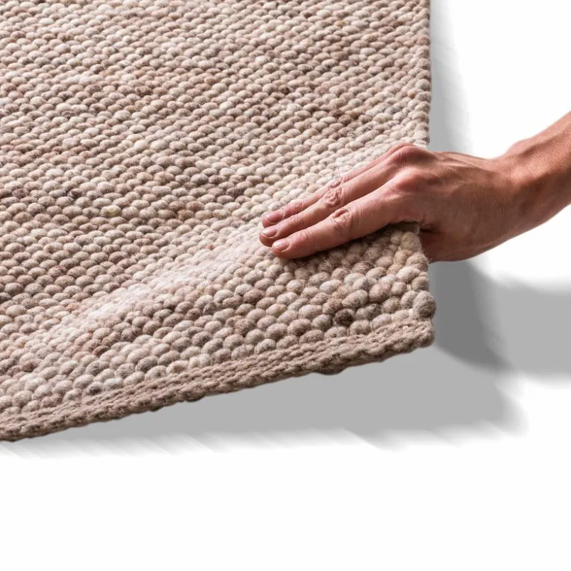Natur(Look) Teppiche|TISCA Webteppich Respect Meadow 200 x 300 cm Sand